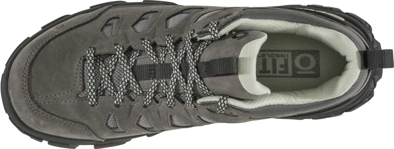 Oboz Wmns Sawtooth X Low Waterproof Walking Shoe - WIDE FIT - Hazy Grey -2
